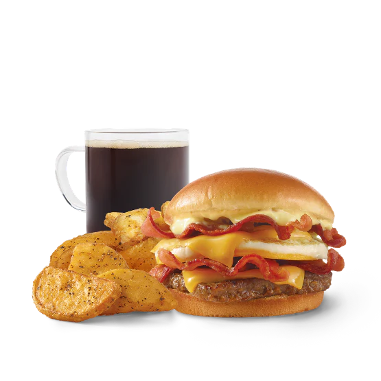 Breakfast Baconator Combo