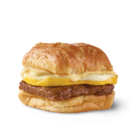 Sausage, Egg & Swiss Croissant