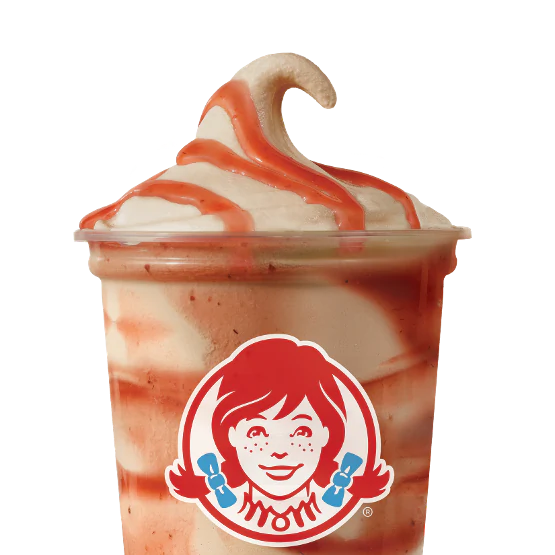 Strawberry Chocolate Frosty Swirl